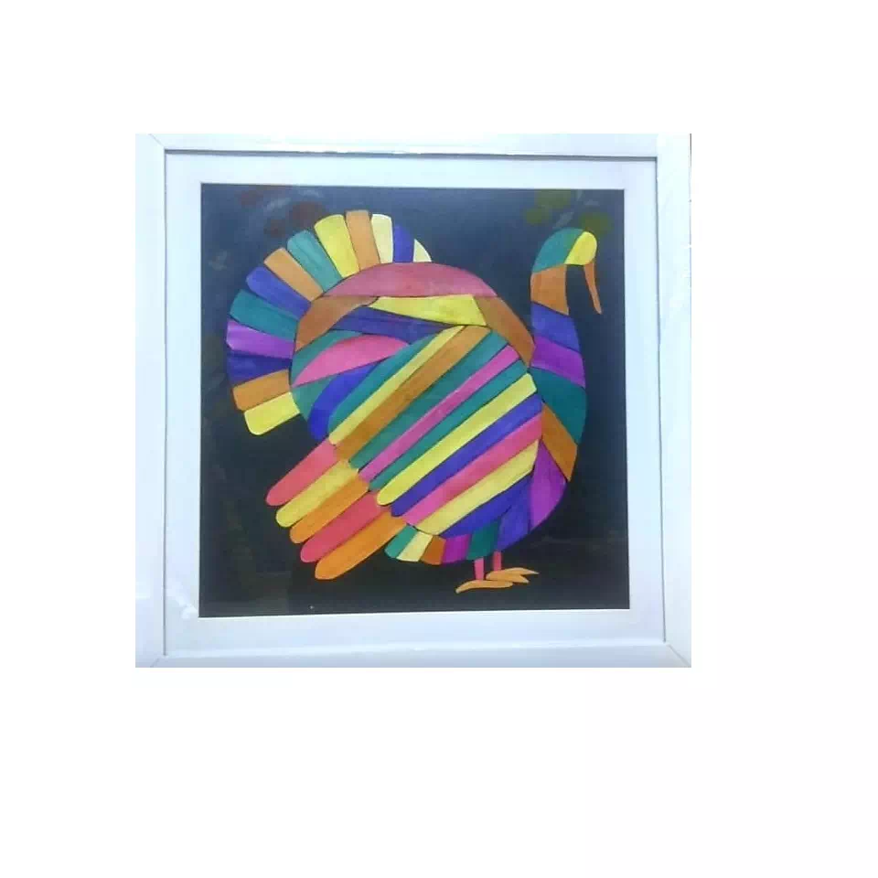 Palm Leaf Art Work